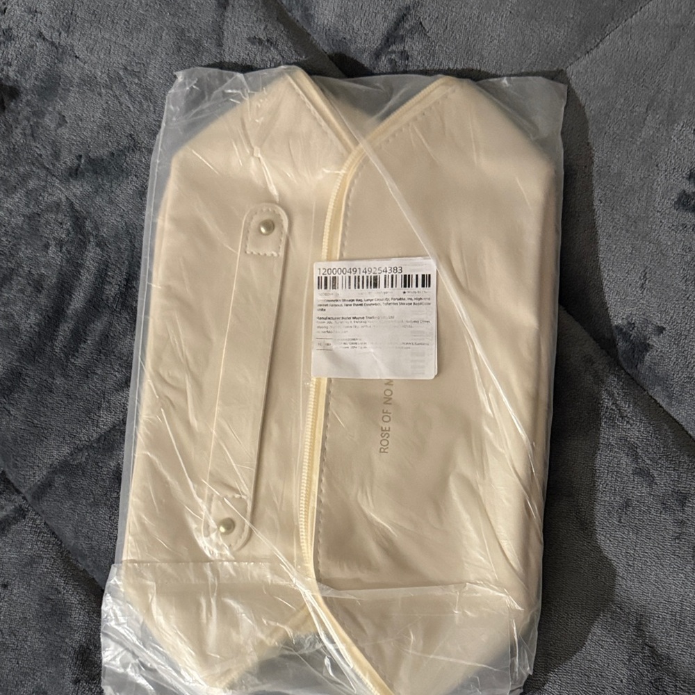 Cream Garment Bag